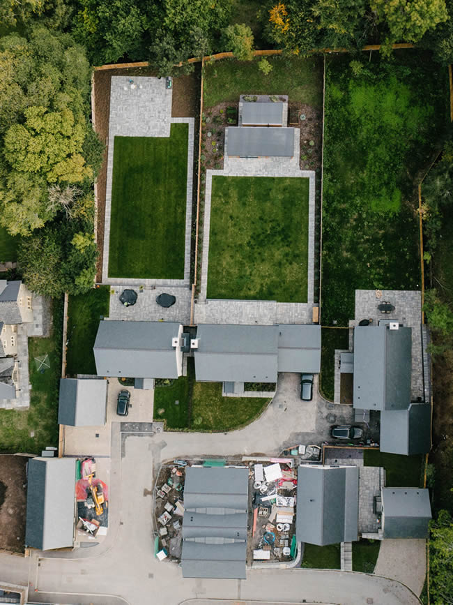 estate agent drone photos