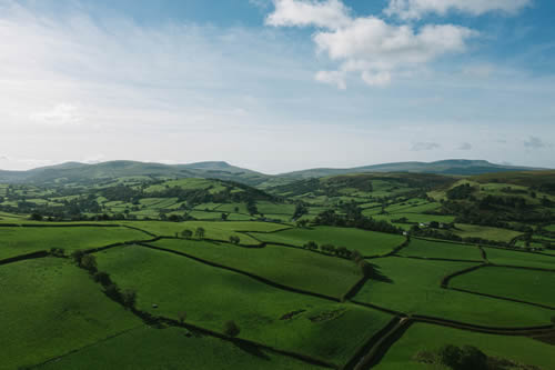 aerial photography wales