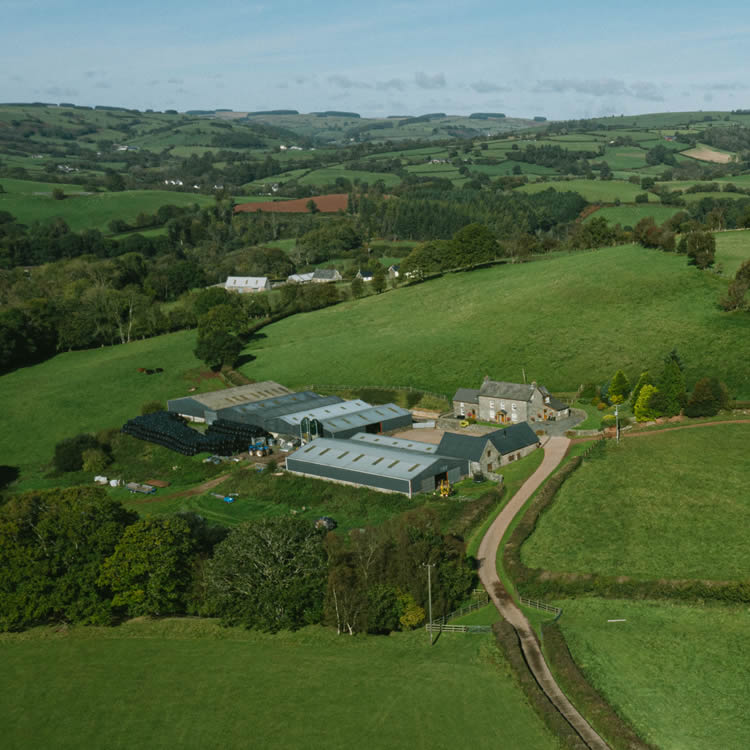 aerial photo wales