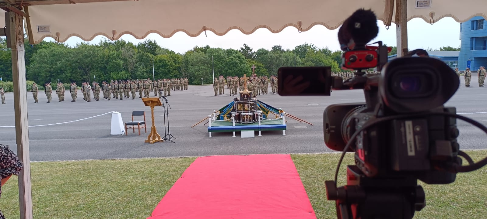 military funeral stream