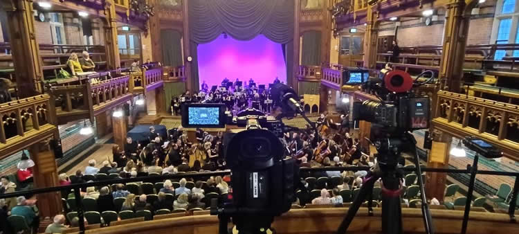 classical orchestra concert video recording