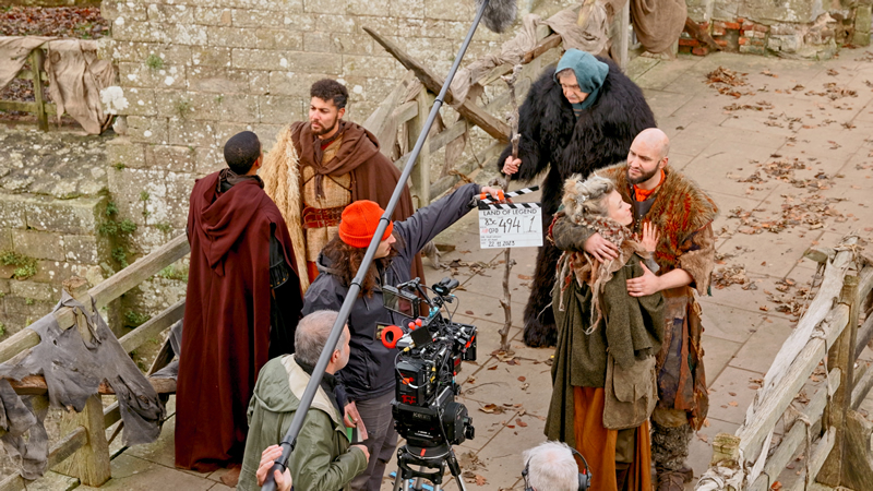 BTS filming
