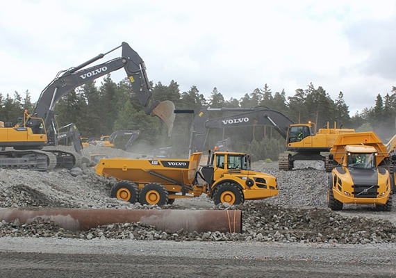 construction site filming